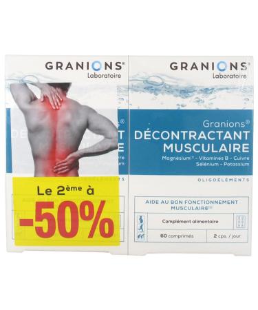 Granions Relaxing Muscular 2 x 60 Tablets