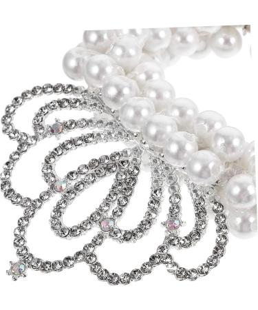 Hair Accessories Girl Hair Tie Pearl Crown Hair Tie Pearl Beaded Hair Scrunchies Hair Ties for Girls Pearl Hair Tie with Crown Ponytail Holder Rubber Band Plastic Pearl Beads Child - Buy Online on GoSupps.com