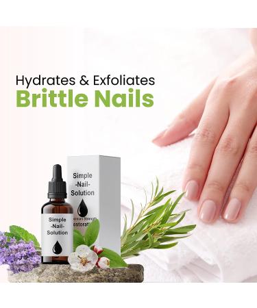 Nourishing Tea Tree and Vitamin E Nail Solution with Keratin - Growth, Strength, Repair, Cuticle Care - Buy Online on GoSupps.com
