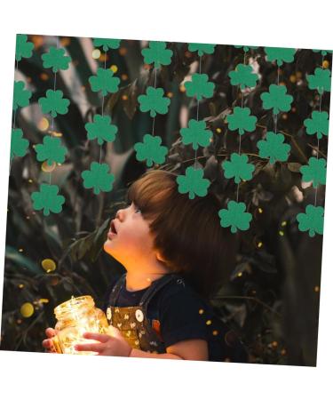 ABOOFAN Decor St. Patricks Day Irish Day Linen Banner Irish Party Hanging Pendant Ornament Ireland Flash - Buy Online on GoSupps.com