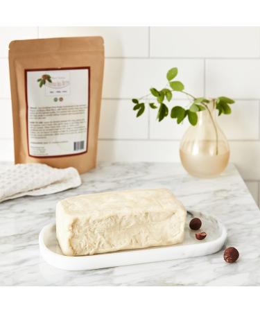 Raw Shea Butter from Ghana- 16oz/1lb Unrefined - Moisturizing African Shea Butter for All Skin Types - 100% Natural and Pure - Use it alone as a base for Soap or Whipped Body Butter 16 Ounce (Pack of 1) - Buy Online on GoSupps.com