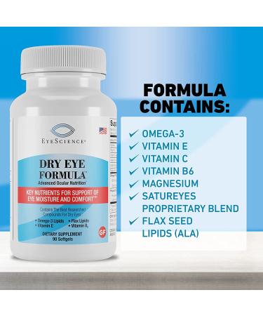 Dry Eye Formula | Advanced Ocular Vitamin (90 ct.) - Improve Eye Health - Buy Online on GoSupps.com