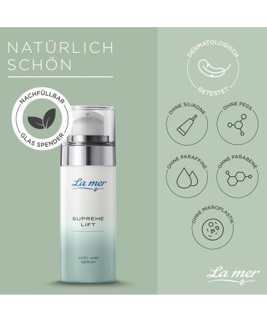  La Mer La Mer Supreme Lift Anti-Aging Serum - Improved Formula and New Look - Firming and Smoothing Serum - Intensely Hydrates - Works on Skin Tone and Reduces Age Spots - 30 ml - Buy Online on GoSupps.com