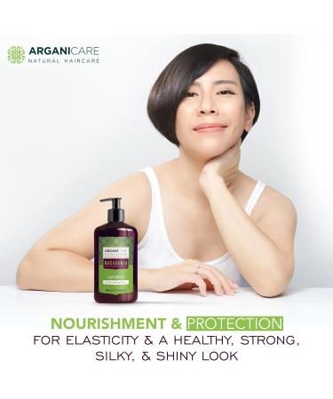 Arganicare Natural Macadamia Shampoo for Dry Damaged Hair | Hair Repair Treatment with Argan Oil & Shea Moisture | 13.5 fl oz - Hydrating & Nourishing Formula - Buy Online on GoSupps.com
