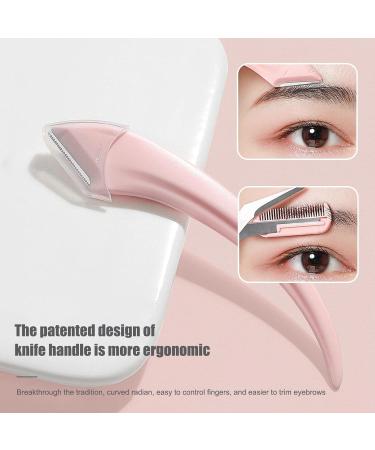 3pcs Eyebrow Trimmer Set with Scissors & Comb - F5R2 Razor Steel Tools for Eyebrows & Eyelashes | International Shipping - Buy Online on GoSupps.com