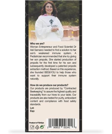 BEE and YOU Propolis Throat Spray - 300 mg Bee Propolis per day - Natural Immune Support Sore Throat Relief Antioxidants Keto Paleo Gluten-Free 1 Fl Oz (30 ml) (Propolis) - Buy Online on GoSupps.com