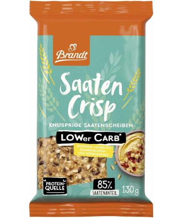 usy Brandt Set of 6 packs of carbohydrate crispy seed discs (6 x 130 g) + usy block - Buy Online on GoSupps.com