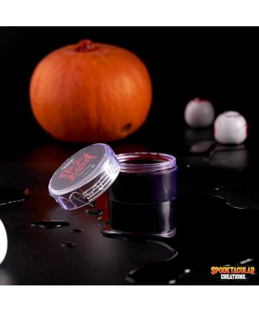 Spooktacular Creations Halloween Makeup Coagulated Blood 2.5 Oz - Realistic Fake Blood for SFX Wounds Cuts & Cosplay for Adults & Kids - Buy Online on GoSupps.com