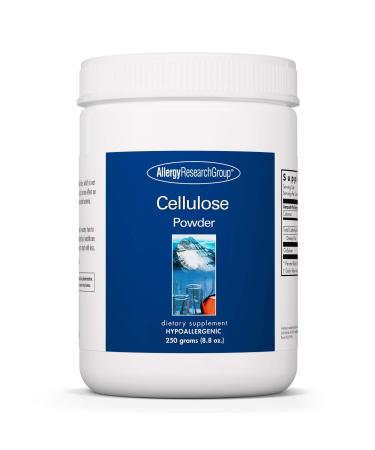 Allergy Research Group - Cellulose Powder - Insoluble Fiber Colon Health - 250 Grams (8.8 oz)