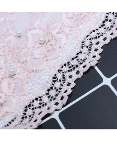 Sttiafay Pink Lace Wedding Bridal Mouth Cover - Reusable & Washable Mask for Women - Buy Online on GoSupps.com