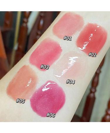 Mrettick Heart Shape Jelly Lipstick - Long-Lasting Moisturizing Lip Stain | Hydrating Tinted Lip Gloss for Non-Sticky Glamour - Buy Online on GoSupps.com