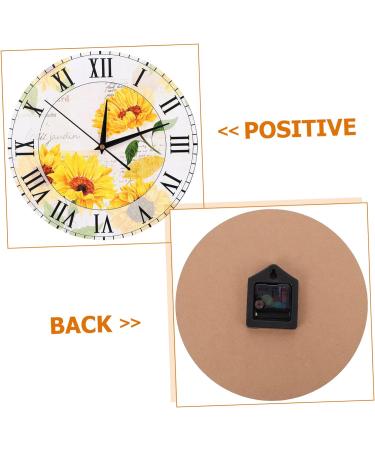 Alipis Wall Clock Office Mute Decorations As Shown 1 29X29CM - Buy Online on GoSupps.com