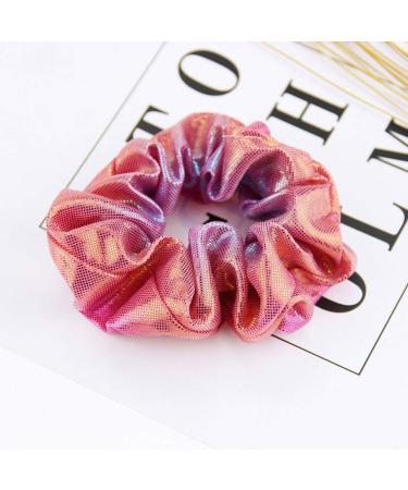 Lurrose 8pcs Glitter Scrunchies - Colorful Ponytail Holders for Women Girls Teens & Kids | Best Hair Accessories - International Shipping Available - Buy Online on GoSupps.com