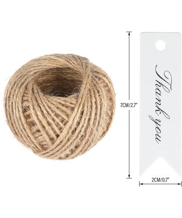 Thank You Tags  G2PLUS 100 PCS 'Thank You' Printed Christmas Tags  Paper Hang Tags for Wedding Favors Paper Gift Tags White Thank You Tags - Buy Online on GoSupps.com