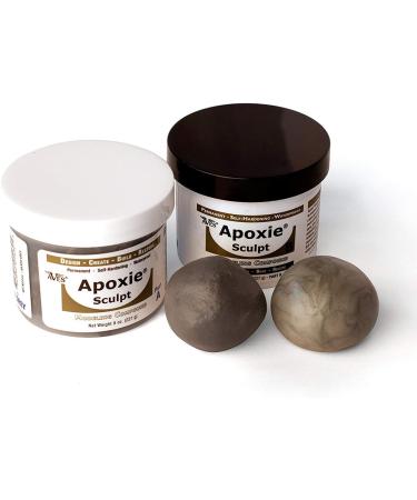 Aves Apoxie Sculpt 1 lb Silver Grey Modeling Compound Kit - 2 Part A & B - Buy Online on GoSupps.com