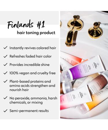 Four Reasons Hair Tinting Conditioner - Natural Semi-Permanent Purple Color - Gentle Intensive Tint for Hair - Pflaum  - Buy Online on GoSupps.com