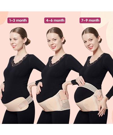 Pregnancy Support Belt XL - Maternity Belly Band for Back, Pelvic & Hip Pain Relief - Buy Online on GoSupps.com