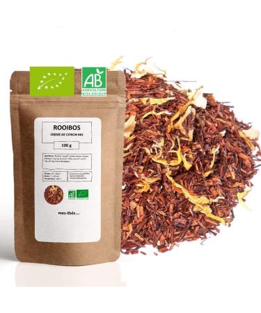 Organic Rooibos ? Lemon Orange ? Lemon Cream ? Rooibos Bulk ? 100g Bag with Zip ? 40 Cups ? 100% Organic Farming ? Quality Ro
