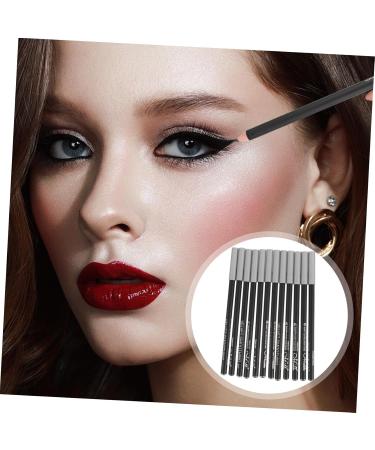  minkissy minkissy 12Pcs Black Eyeliner 1 Pen Black Eye-Liner Set of Eyebrow Pencils Eye-Liners Black Eyeliner Eyeliner Eyeliner Makeup Liner Pencil for Eyes - Buy Online on GoSupps.com