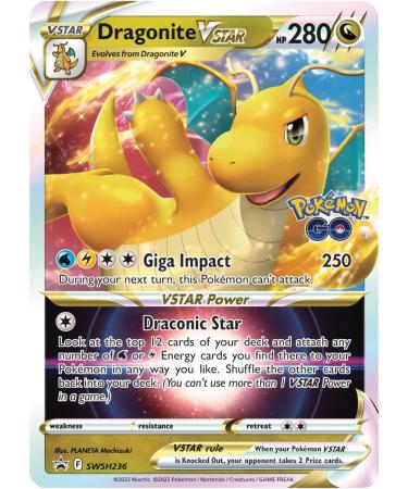 Pok mon TCG Pok mon GO Dragonite VSTAR Premier Deck Holder Collection - Buy Online on GoSupps.com