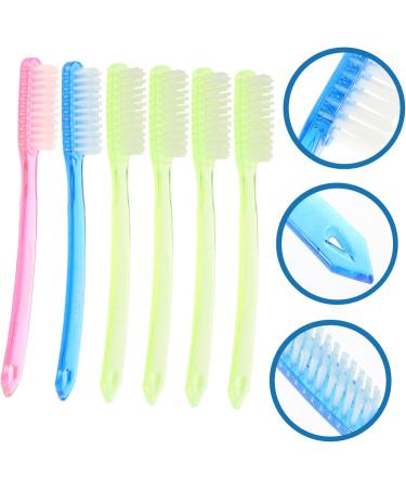 Partykindom 30pc Mixed Disposable Dental Floss & Hard Bristle Toothbrush Set for Adults - Perfect for Travel! - Buy Online on GoSupps.com