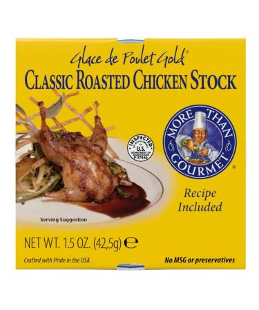 More Than Gourmet Classic Roasted Chicken Stock  1.5-Ounces (Pack of 6) - Buy Online on GoSupps.com