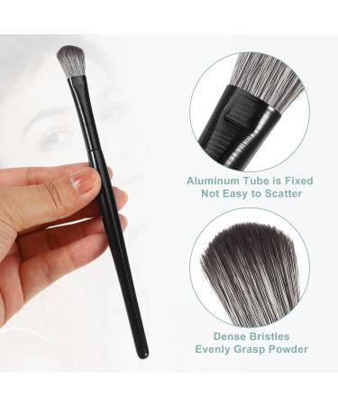 VOCOSTE 5pcs Makeup Brush Set - Face Concealer Eyeshadow Smudger & Highlighter Brushes with Wooden Handles | International Shipping Available - Buy Online on GoSupps.com