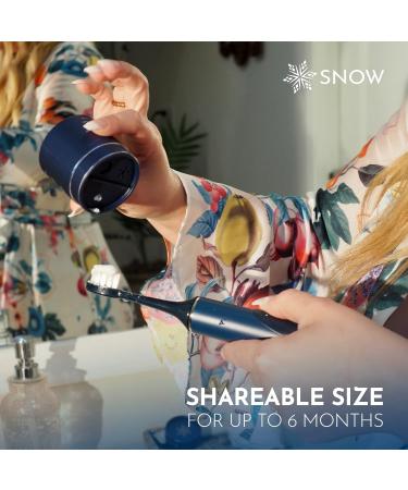 Snow Teeth Whitening Magic Powder - Whitening Kit Supplement with Calcium Carbonate - Lavender & Mint Flavor - 18 gr - Buy Online on GoSupps.com