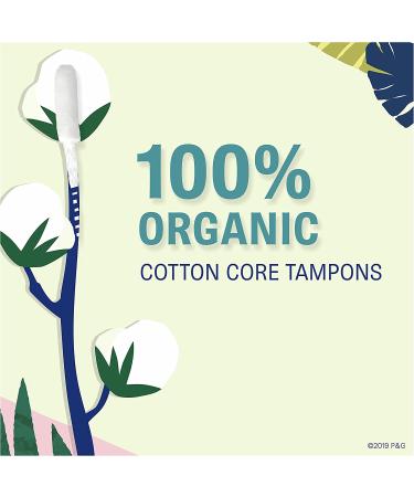 Tampax Pure Tampons Regular Absorbency Unscented - 48 Count (3 Packs of 16) - Buy Online on GoSupps.com