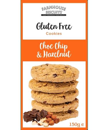 Farmhouse Biscuits Gluten Free Cookies Selection - Choc Chip & Hazelnut Lemon & White Choc Chip and Spicy Stem Ginger - Buy Online on GoSupps.com