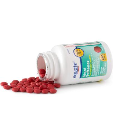 Equate Stool Softener with Stimulant Laxative 240 Tablets - 240 Count Pack - Fast Relief for Constipation - Buy Online on GoSupps.com