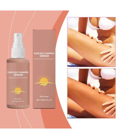 2025 Nouvelles Gouttes De Bronzage Sans Soleil S rum Autobronzant Visage Am liorez Votre Teint Naturel pour un V ritable clat Ensoleill et une Intensit de Bronzage Unique (1PCS) - Buy Online on GoSupps.com