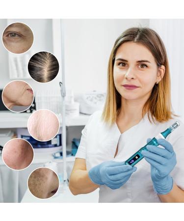 Home Use Derma Roller Pen Skin Care Beauty Kit Tool for Face Hair Beard - Buy Online on GoSupps.com