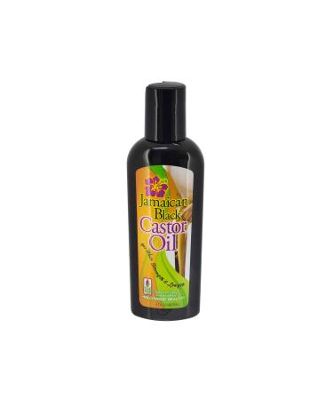 Hollywood Beauty Black Jamaican Castor Oil 3 oz (Pack of 6)