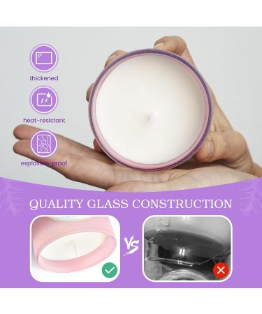 Scented Candles Gifts for Women - 5.3OZ Pear Violet & Vanilla | International Shipping Available - Buy Online on GoSupps.com