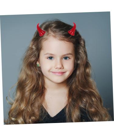 minkissy 9 Pairs Halloween Decorative Barrettes Demon Hair Pin Hair Clip Devil Little Horn Hair Accessory for Girls Halloween Party Hair Accessories Hair Barrettes Horns Props - Buy Online on GoSupps.com