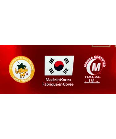 RAN Korean Red Ginseng Drink 6 Years Grown Ginseng to Boost Energy Focus Circulation and Immunity 33 Pouches of 50 mL - Buy Online on GoSupps.com