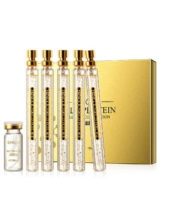 Instalift Protein Thread Lifting Set  Soluble Protein Thread and Nano Gold Essence Combination  Absorbable Collagen Thread for Face Lift  Reverse Collagen Serum for Face  Smoothing Firming Moisturizing Hyaluronic Skin Ca...