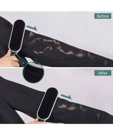 Lint Remover Pet Hair - Reusable Dog Hair My Pet Hair Remover Brush for Clothes Sturdy Handle Dog Hair Furniture Remover with Self-Cleaning Base (Upgrade Version Black) Upgrade Design Black - Buy Online on GoSupps.com
