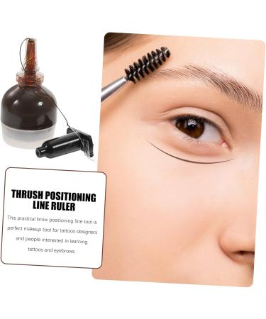 FOMIYES 5pcs string Makeup Line Women M Draw Linem A Brown Positioning Tool Eyebrow Mapping Drawing Measurement Tool - Buy Online on GoSupps.com