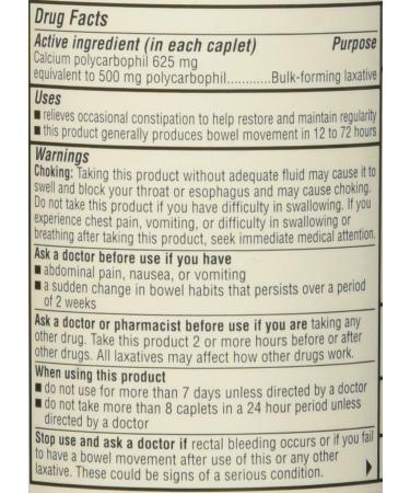 Fibercon Fiber Therapy 140 Caplets for Regularity - Fast-Acting Relief - Buy Online on GoSupps.com