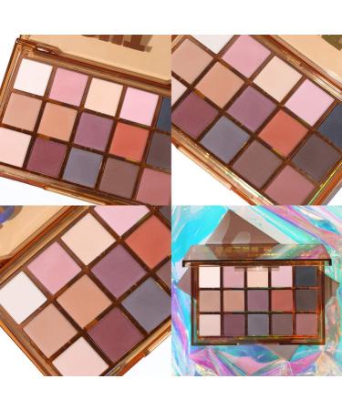 Colorfullavie 15-Color Sweet Party Eyeshadow Palette - Neon Shimmer Glitter & Matte Blendable Eye Shadow for Vibrant Makeup Looks - Buy Online on GoSupps.com