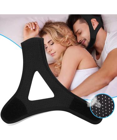 AMYMO Anti Snoring Chin Strap - Adjustable Stop Snoring Sleep Aid for Men & Women - Gold - Buy Online on GoSupps.com