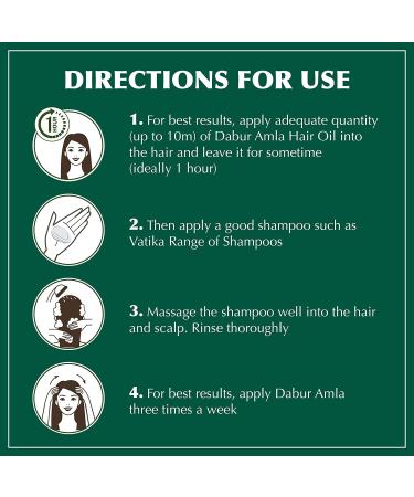 Dabur Natural Amla Hair Oil 180ml - Healthy Hair & Hydrated Scalp | Vital Indian Hair Oil for Men & Women - Shop Now - Buy Online on GoSupps.com