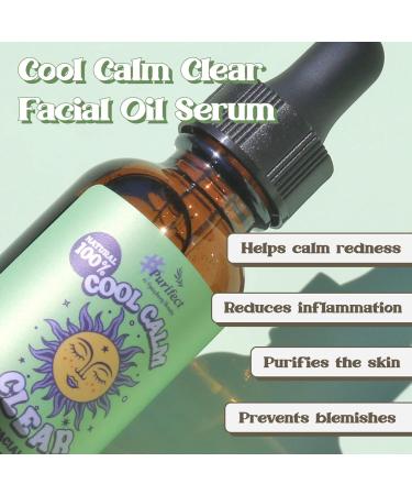 Purifect Tea Tree Facial Oil Serum with Vitamin E Oil Anti Redness Face Serum Soothes and Calms Irritated Skin All Skin Types 30ml Cool Calm Clear - Buy Online on GoSupps.com