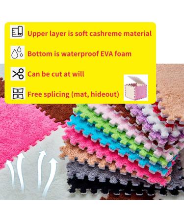 10PCS Guinea Pig Fleece Cage Liners - Washable & Reusable Rabbit Sleep Mat Blanket (Grey) - Oncpcare - Buy Online on GoSupps.com