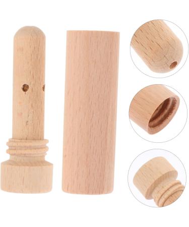 ORFOFE Aromatherapy Nasal Stick Portable Sniffing Stick for Essential Oils Wooden Tube Design for Relaxation and Respiratory Support Compact for Travel and Everyday Use - Buy Online on GoSupps.com