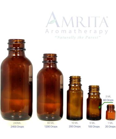 Amrita Aromatherapy USDA Organic White Grapefruit Essential Oil 100% Pure Undiluted Citrus paradisi - 10ML - Buy Online on GoSupps.com