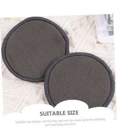 minkissy 1 Set Makeup Remover Pad Lips Cleaning Pad Face Cleansing Gloves Makeup Removal Puff Microfiber Cleansing Facial Rounds Reusable Face Puff Cleaning Cloth Miss The Face - Buy Online on GoSupps.com