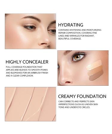 KYDA Matte Liquid Foundation - Full Coverage Concealer Cream - Oil Control & Long Wear Lightweight Makeup - Buy Online on GoSupps.com